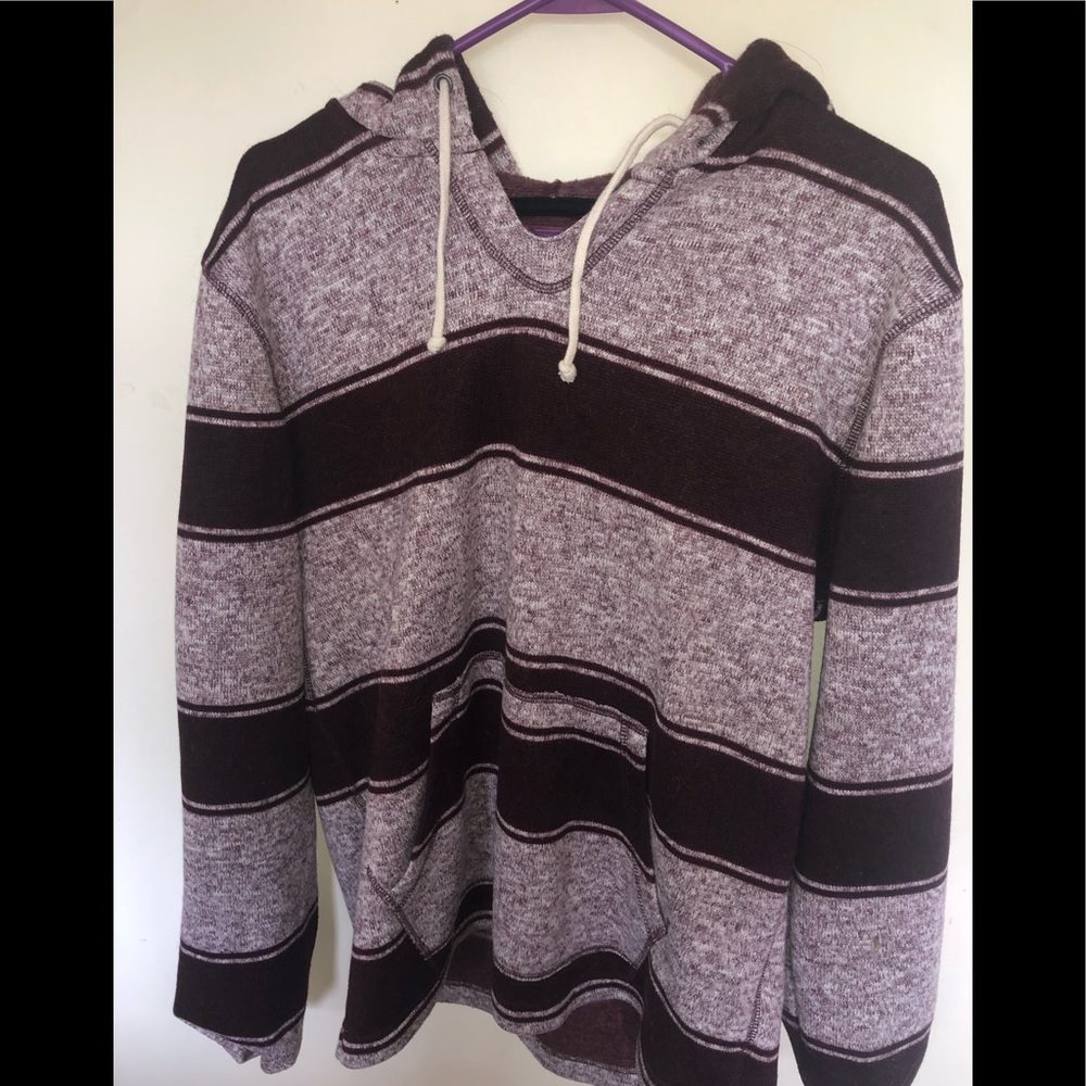 A red Arizona jeans sweater